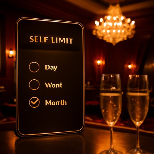 88abet Self-Limits Selection Screen
